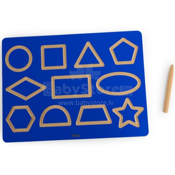 VIGA Graphomotor Board Shapes Learning to Write