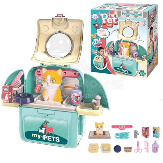 WOOPIE Kitty Portable Beauty Salon 2in1 in a Backpack Carrier