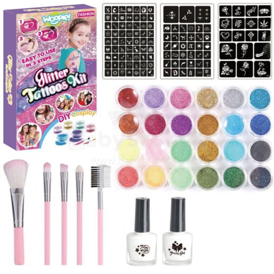 WOOPIE ART&amp;FUN XXL Tattoo Kit