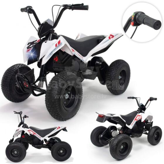 INJUSA Electric Quad X-Treme Dirt 24V Inflatable Wheels