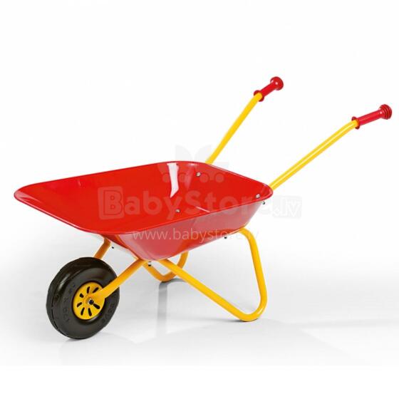 Bērnu ķerra sarkana metāla Rolly Toys