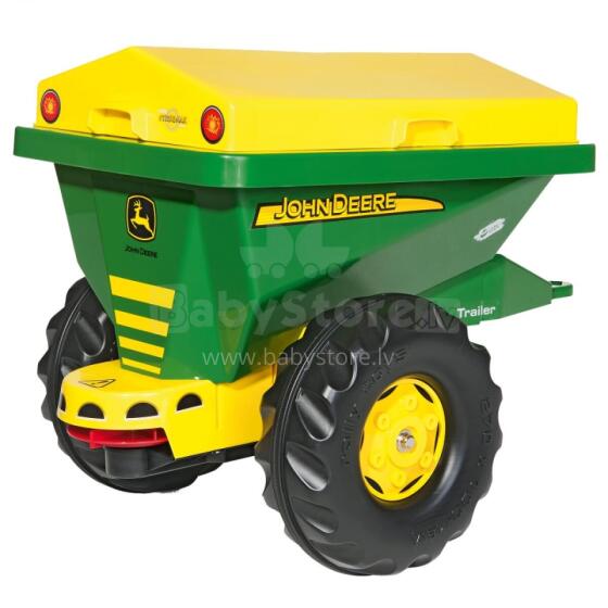 Rolly Toys Trailer / Seeder Sand Spreader 2 in 1 John Deere