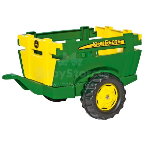 Rolly Toys rollyTrailer Farm Trailer JOHN DEERE Opening Sides