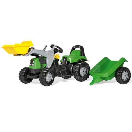 RollyKid Deutz-Fahr Rolly Toys Tractor with Trailer