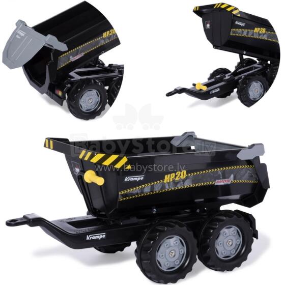 Rolly Toys Kampre double-axle trailer