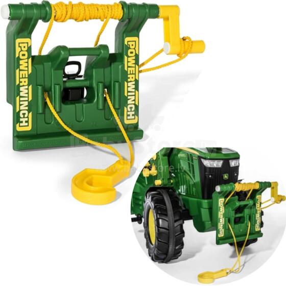 Rolly Toys rollyPowerwinch John Deere Winch Tractor Winch