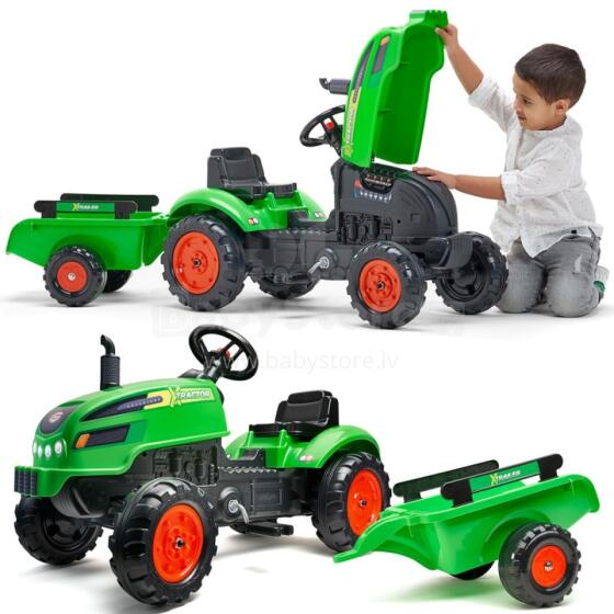 FALK X Tractor Green with Trailer Horn from 2 years