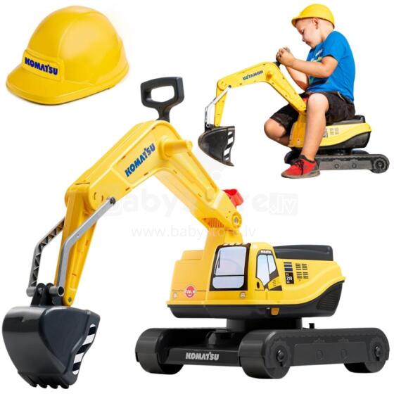 FALK Komatsu Excavator Rotating Shovel + Helmet