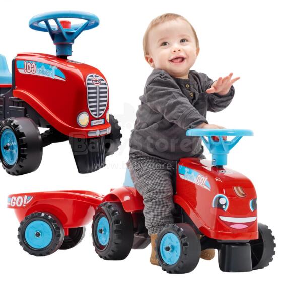 FALK GO Red Tractor with Trailer from 1 year