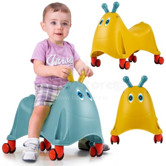 FEBER Ride-on Pusher Casual Walker Rotating wheels 360° 1+