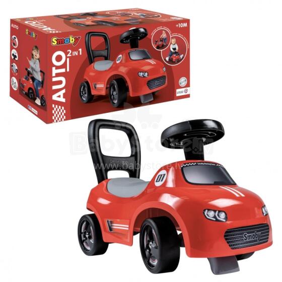 Smoby Red Ride-On с гудком