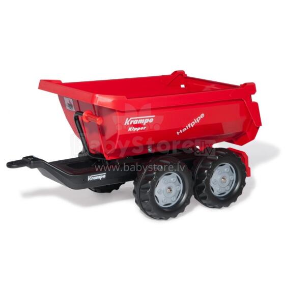 Rolly Toys rollyTrailer Tipper trailer Halfpipe Krampe