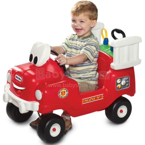 Little Tikes Ride-on Car Fire Department with Pump Car
