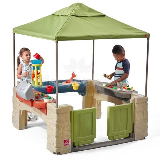 STEP2 Patio with Canopy and Grill