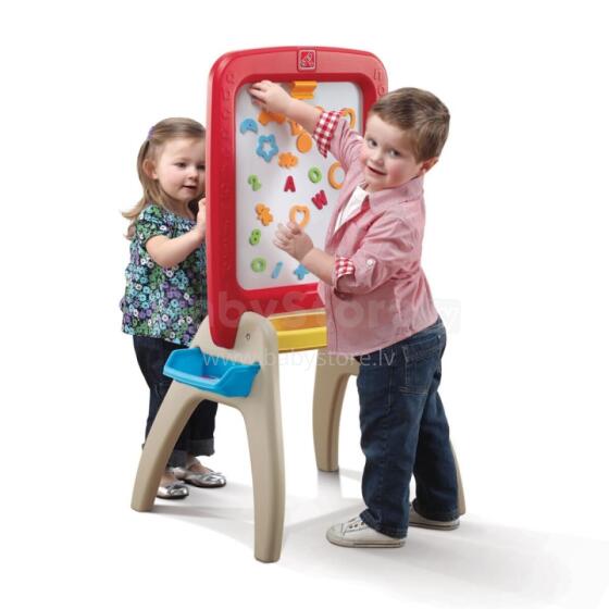STEP2 Double Sided Easel Board With Accessories