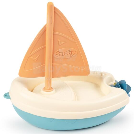SMOBY Little Green Sailboat Водная лодка из биопластика