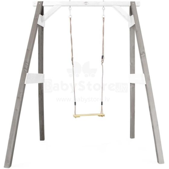 AXI Wooden Swing with Seat Gray Playground