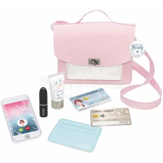 SMOBY Pink My Beauty Сумка через плечо для девочек + 7 аксессуаров