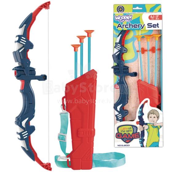 WOOPIE Little Archer Set Bow Arrows 5pcs.