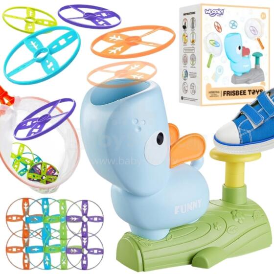 WOOPIE Arcade Game Catch Frisbee Disc Launcher