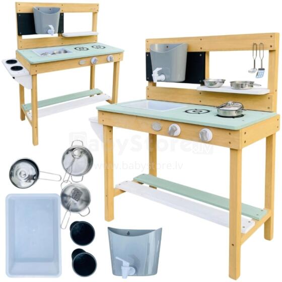 AXI Large Wooden Kitchen Water and Sand Play