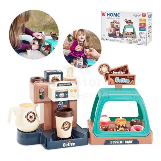 WOOPIE Set Coffee Maker + Cookie Display