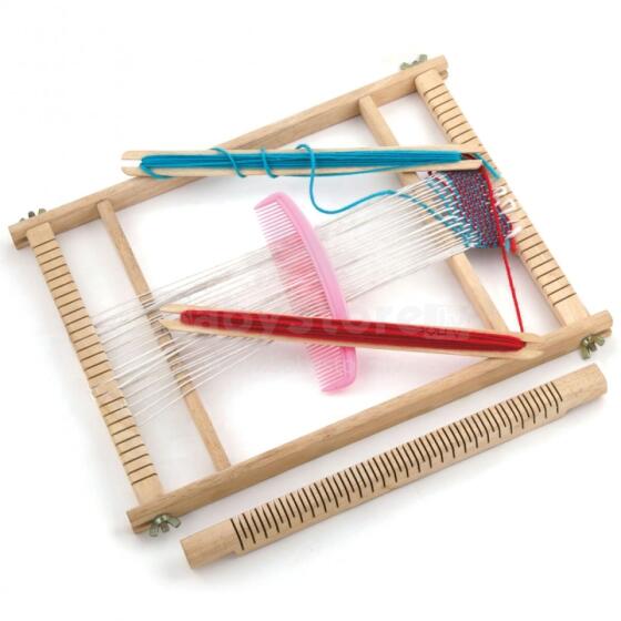 VIGA Wooden Loom Weaving Workshop Montessori Weaving Kit