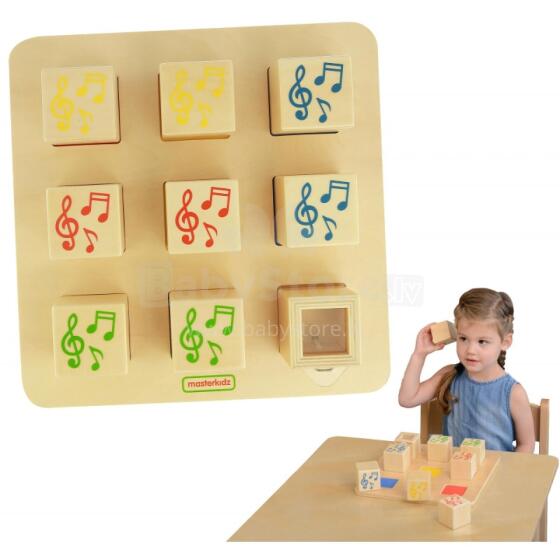 Wooden Sensory Sorter Connecting Sounds Masterkidz Montessori
