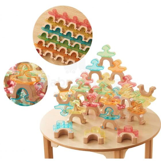 MASTERKIDZ Skill Game Balancing Figures Alphabet 26 pcs.