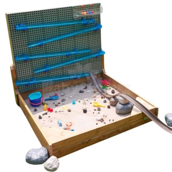 MASTERKIDZ Set XXL STEM WALL 2in1 Creative Board with Sandbox
