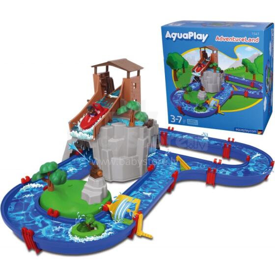 BIG Water Track AdventureLand Adventure Land Water Cannon AquaPlay 57 pcs.