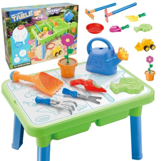 WOOPIE Water Table 2in1 Sandbox 13 Acc.