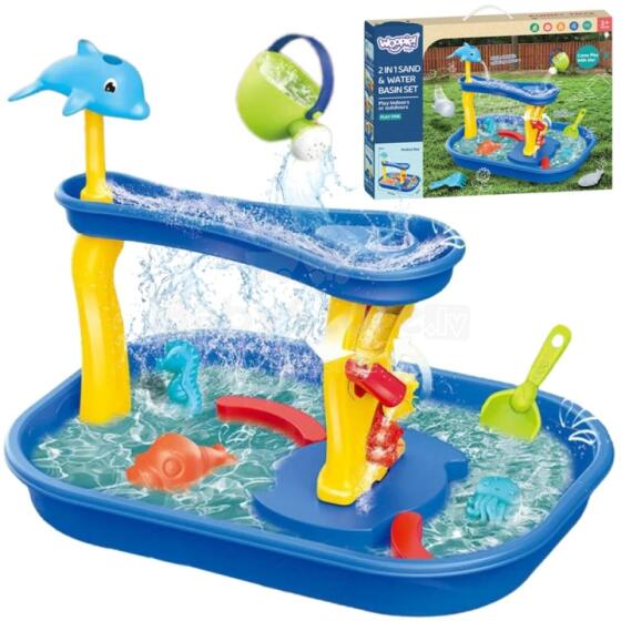 WOOPIE Water Table Waterfall Dolphin 11 pcs.