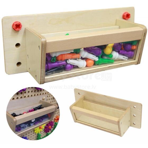 MASTERKIDZ Accessories Container Transparent Wall - STEM Science and Education Board