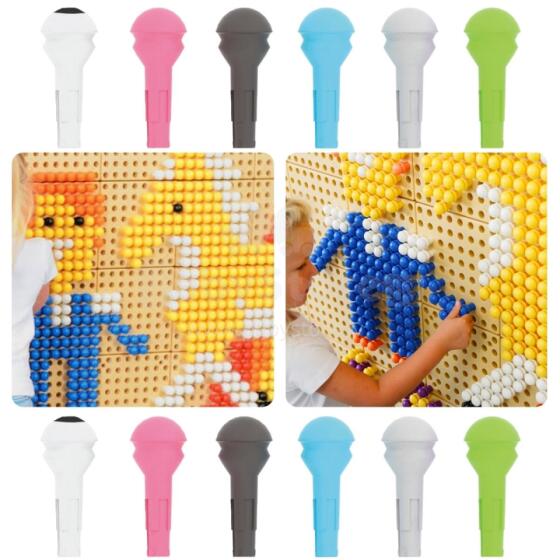 MASTERKIDZ Board Pegs 512 Pcs. 6 Colors
