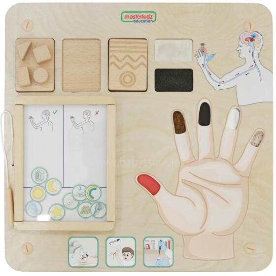 MASTERKIDZ Educational Board Sense of Touch Montessori