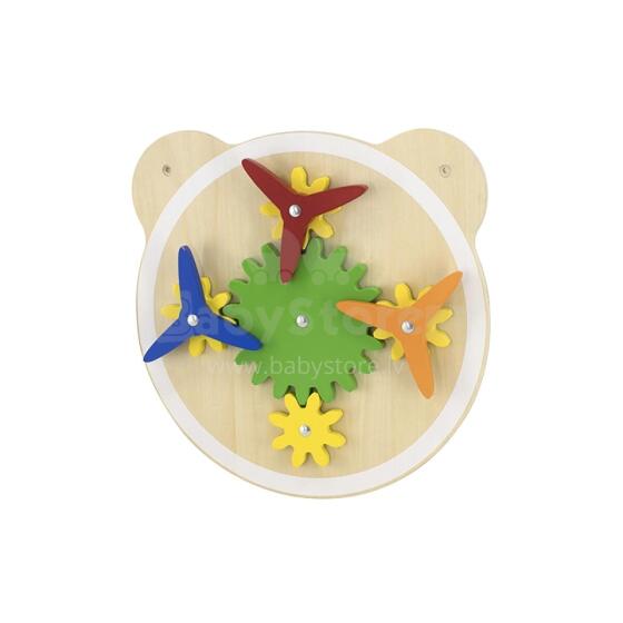 VIGA Wooden Pinwheel Board FSC Montessori Certificate