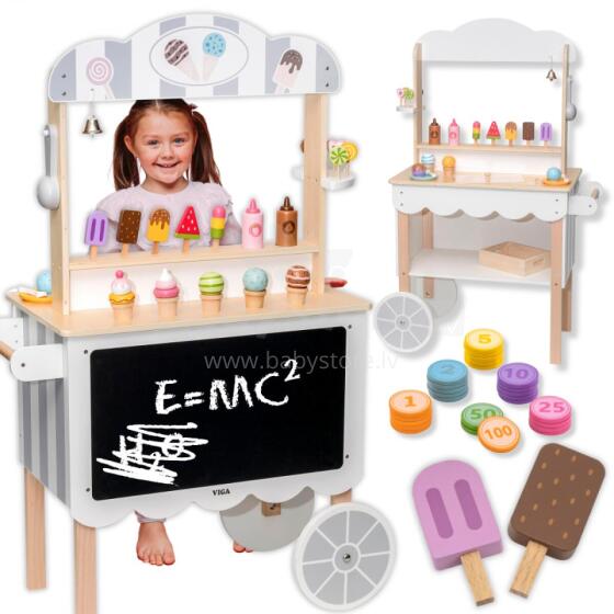 VIGA Mobile Store Ice Cream Parlor Confectionery 3in1