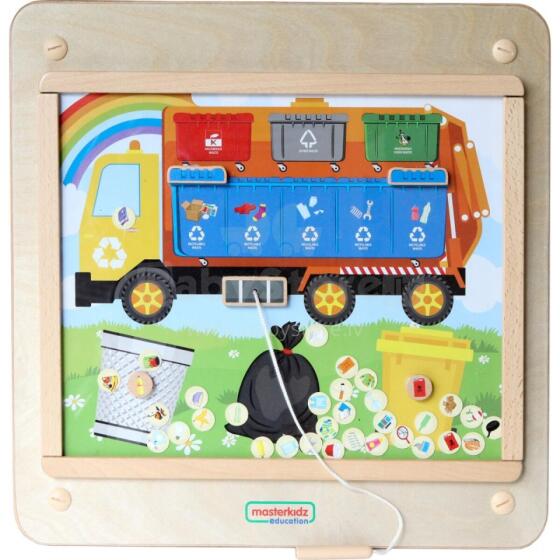 MASTERKIDZ Educational Board Waste Segregation Montessori