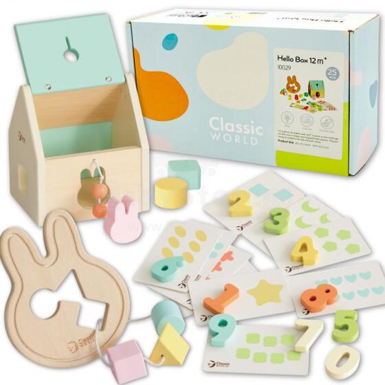 CLASSIC WORLD Pastel Baby Set Box First Learning Toys from 12 to 18 months