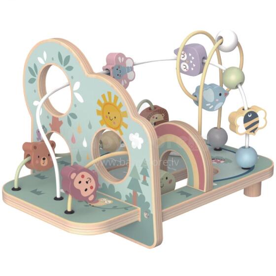 TOOKY TOY Wooden Motor Loop Forest Maze
