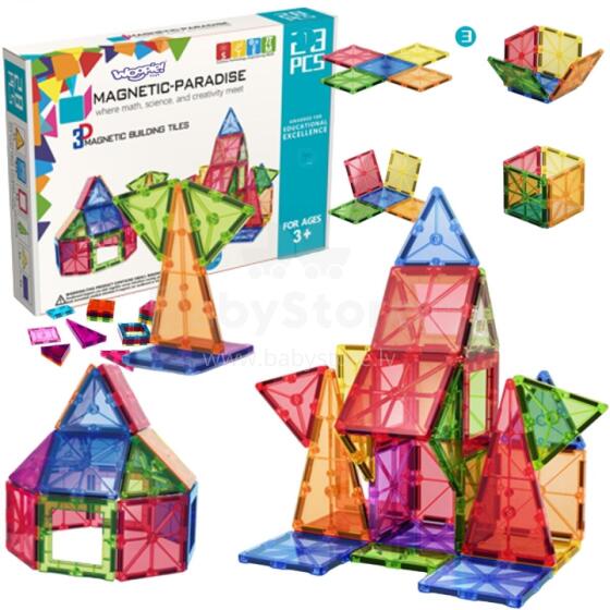 WOOPIE Магнитные Монтессори-конструкторы 3D