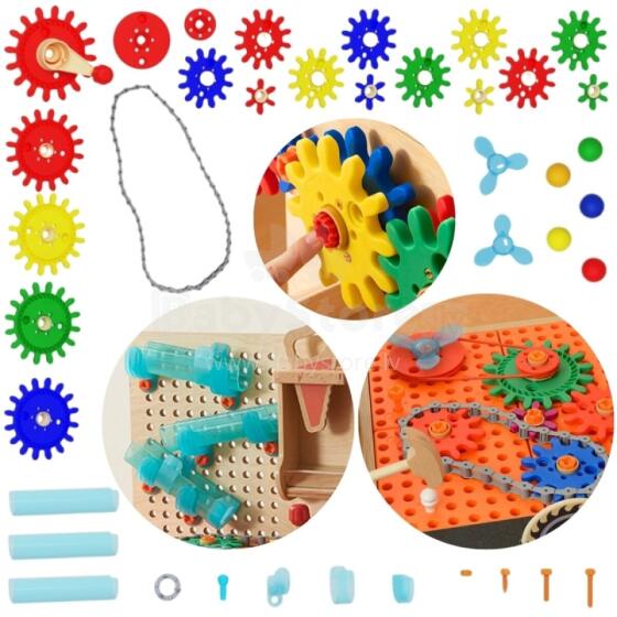 MASTERKIDZ STEM Workbench Accessories Set 111 pcs.