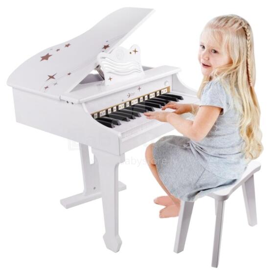 CLASSIC WORLD Large Piano Children's Piano with Chair and Learning Book