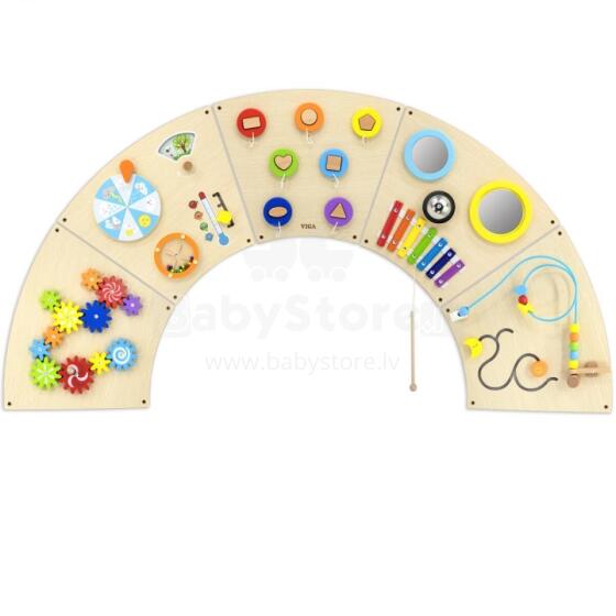 VIGA Montessori Wall Arch Manipulative Board