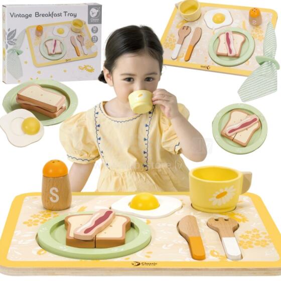 CLASSIC WORLD Wooden Breakfast Set 13 pcs.