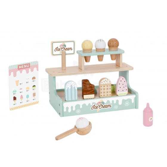 TOOKY TOY saldējuma stends Koka saldējuma veikals