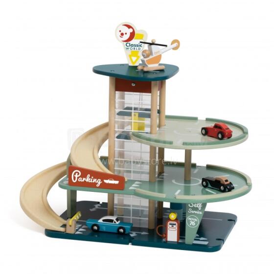 CLASSIC WORLD Multi-storey Car Parking Helicopter Distributor Car Wash + Acc.