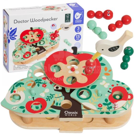CLASSIC WORLD Magnetic Skill Game Catch the Bug 16 pcs.