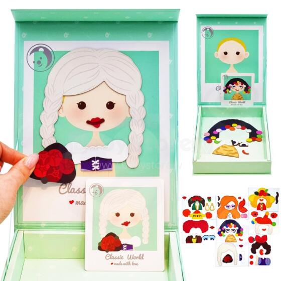 CLASSIC WORLD Princess Magnetic Puzzle 44 pcs.